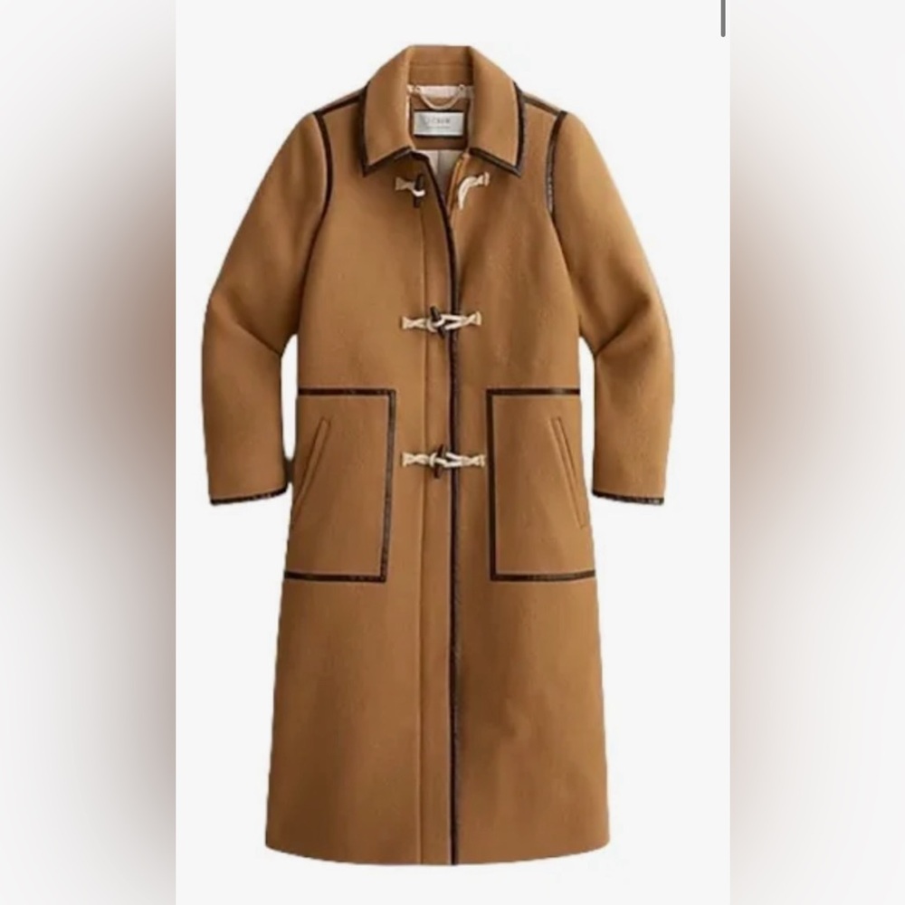 Boiled Wool Full Length Coat